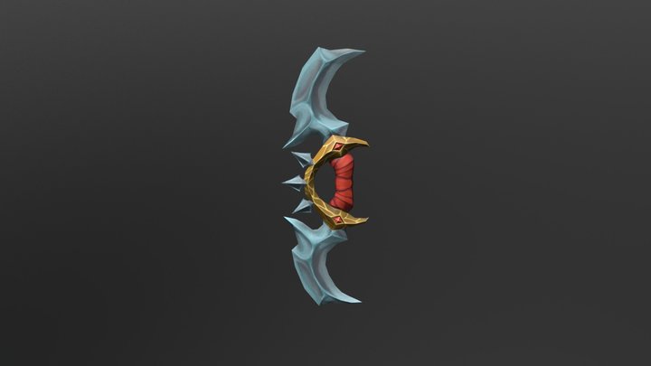 Double Edged Blade 3D Model