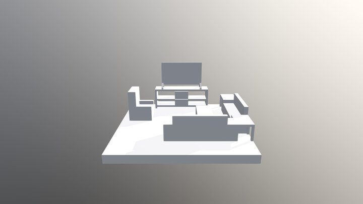 Modeling Bootcamp - Scene with Primitives 3D Model