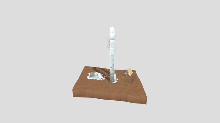 Project 1 - Diorama V1.4 - Josh Garrett 3D Model