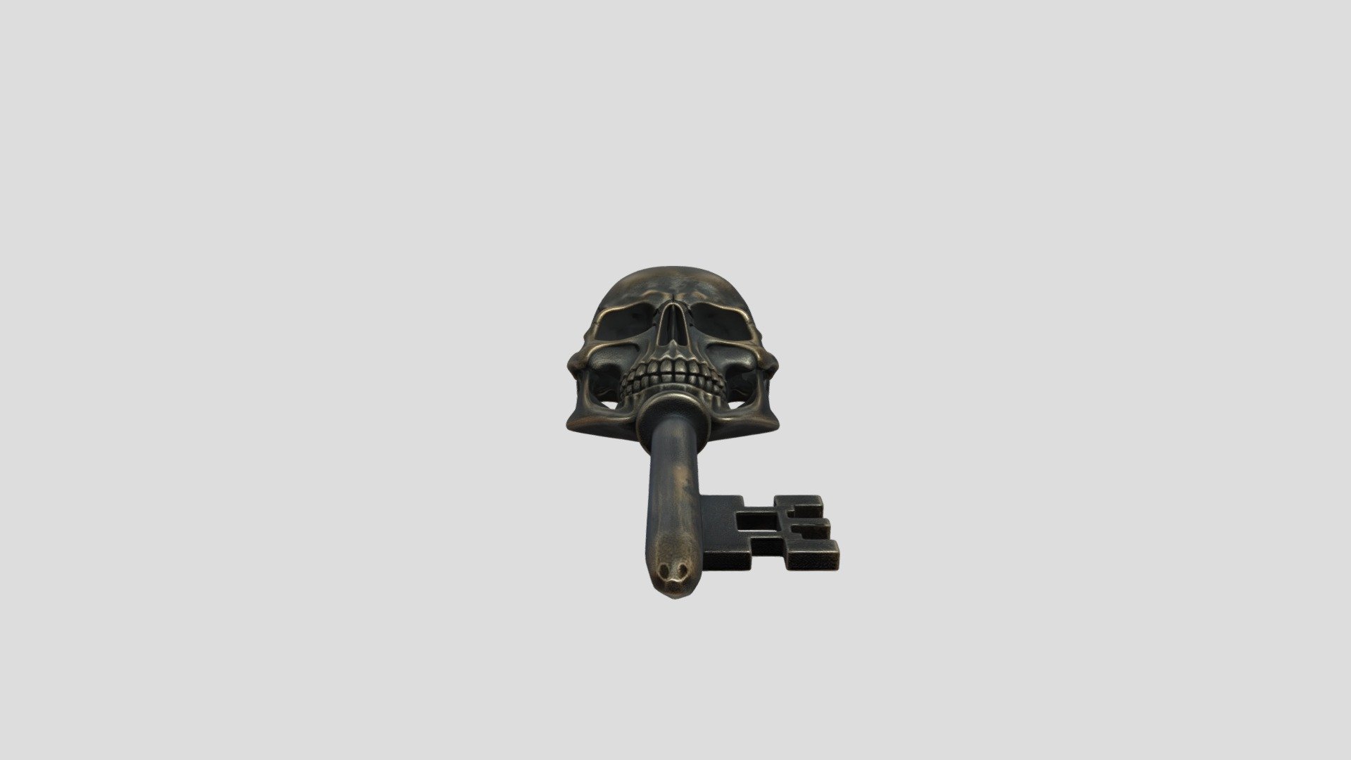 Skull Key - Download Free 3D model by VISHNUGAMER (@vishnujegan14 ...