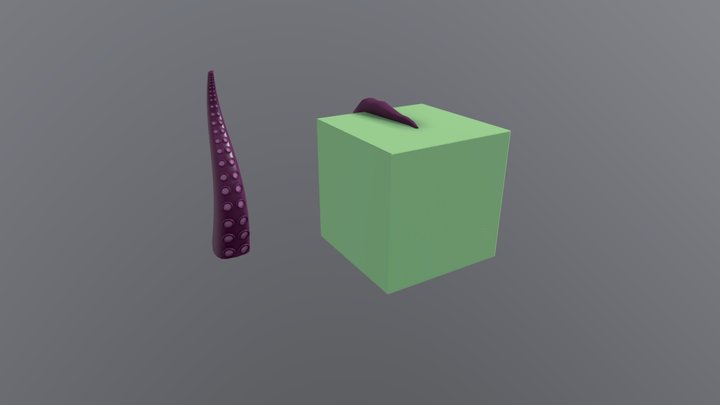 tentacle animation 3D Model
