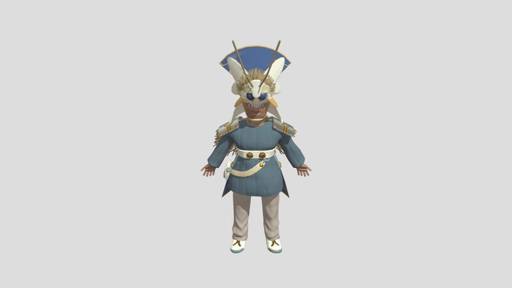 GART 220 Character 3D Model