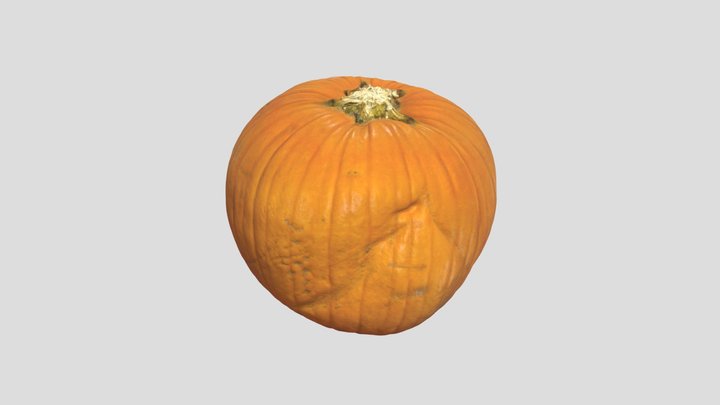 (not optimized yet) Pumkpin 3D Model