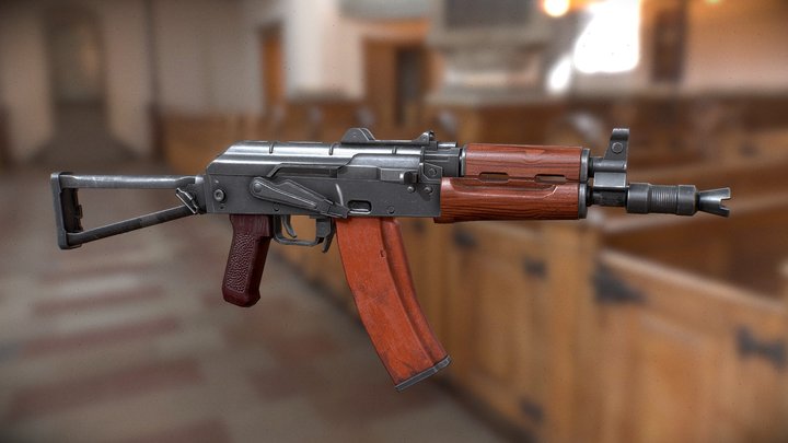 AKs-74u 3D Model