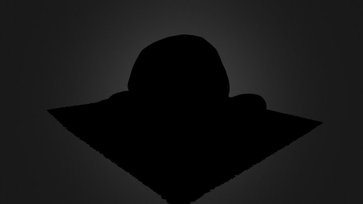 Blue Octopus 3D Model