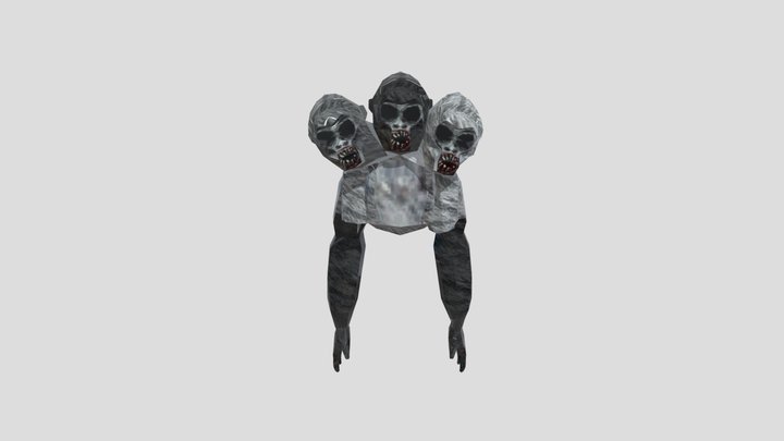Clouds Gorilla Horror Jolly Rancher (Fan Made) 3D Model