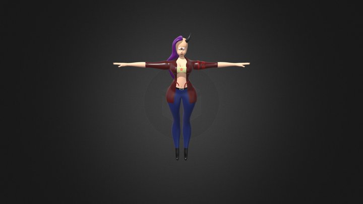Lilith T-pose 3D Model