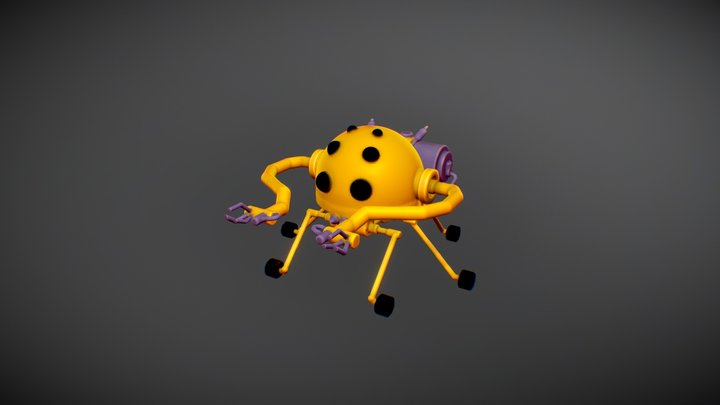 Garden Bot 3D Model