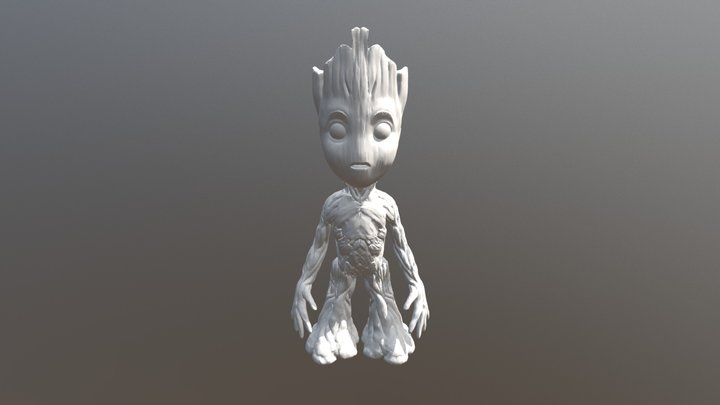 Baby Groot_Mirrord 3D Model