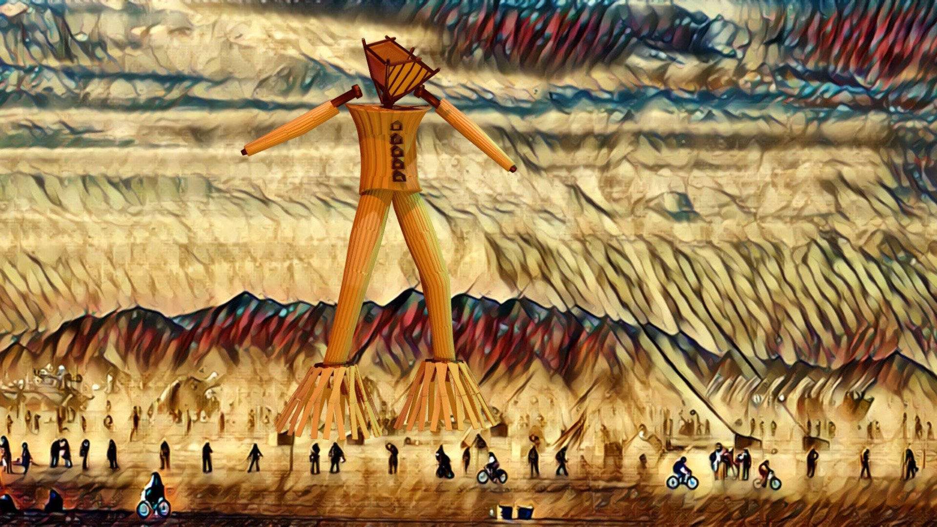 Burning Man 2018 and 2020