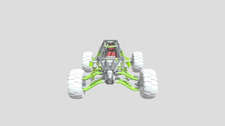 Off-Road Buggy 3D Model #High-Poly Dune Buggy 3D Model