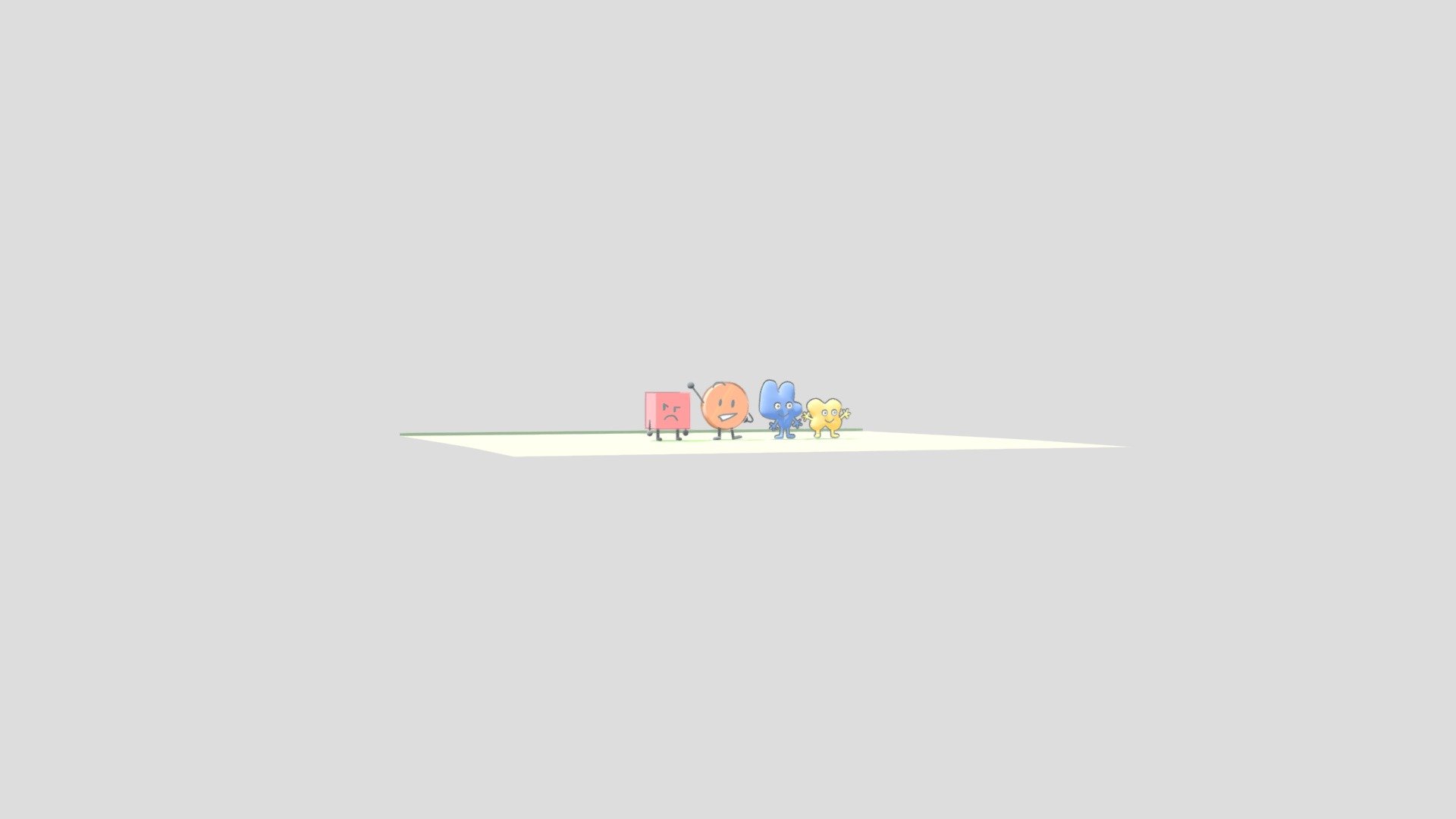 Modelo 3D del BFDI asi bien bonito - Download Free 3D model by El ...