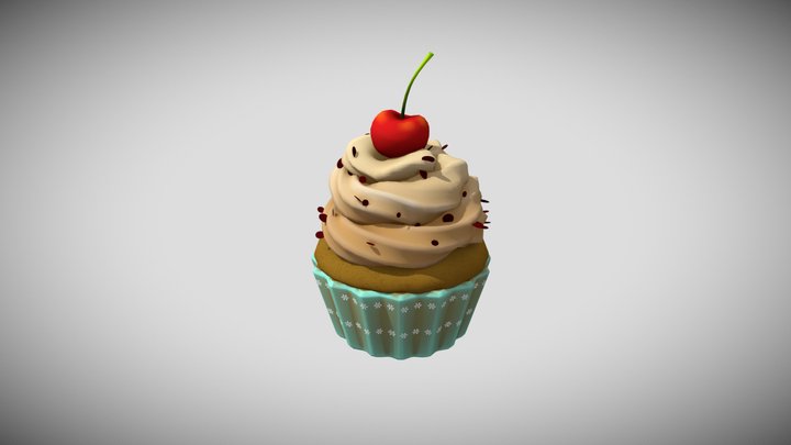 Cupcake 3D Model