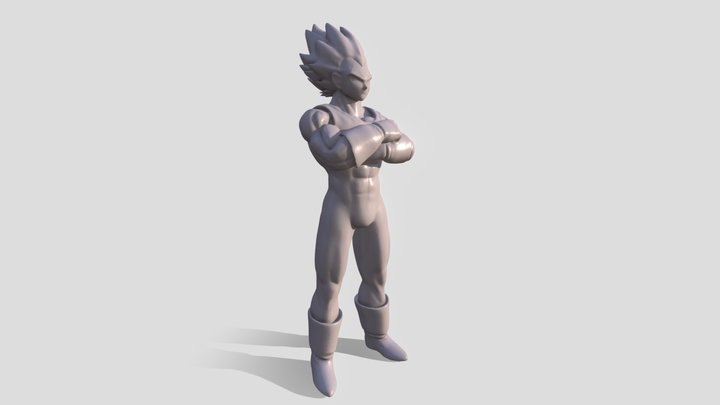 Vegeta 3D Print