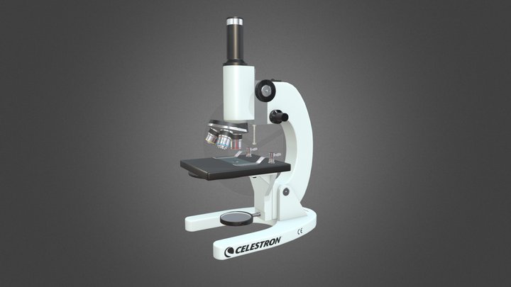 Celestron 44102 Microscope 3D Model