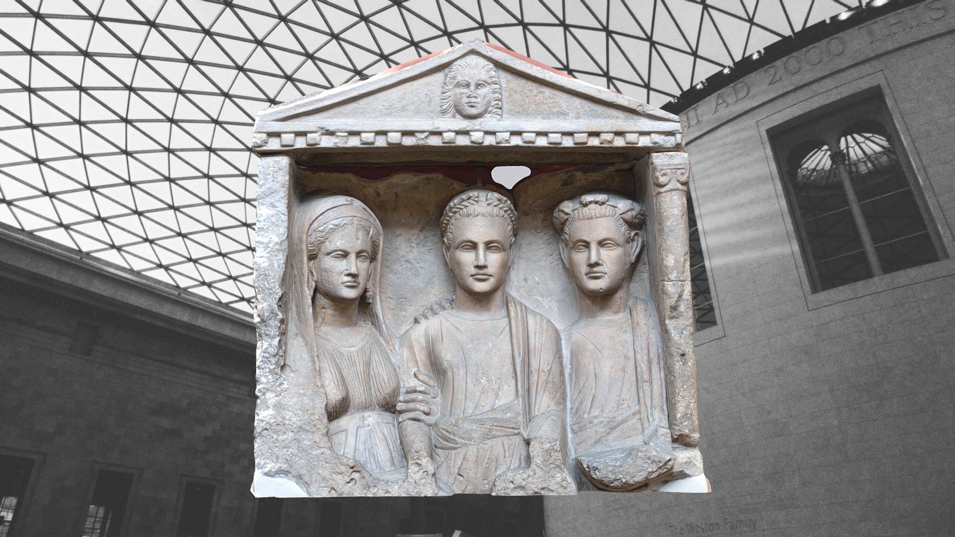 FAMILY MOURNING 200-100BC - BRITISH MUSEUM 2020