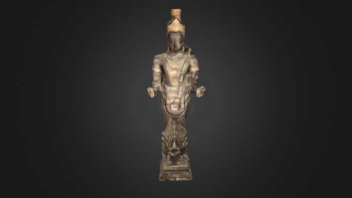 Statue of Lord Shiva (Sukhothai) 3D Model