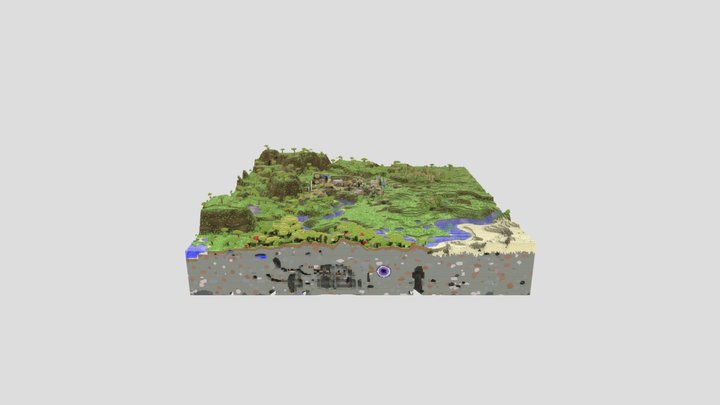 Minecraft animation model | free 3D Model
