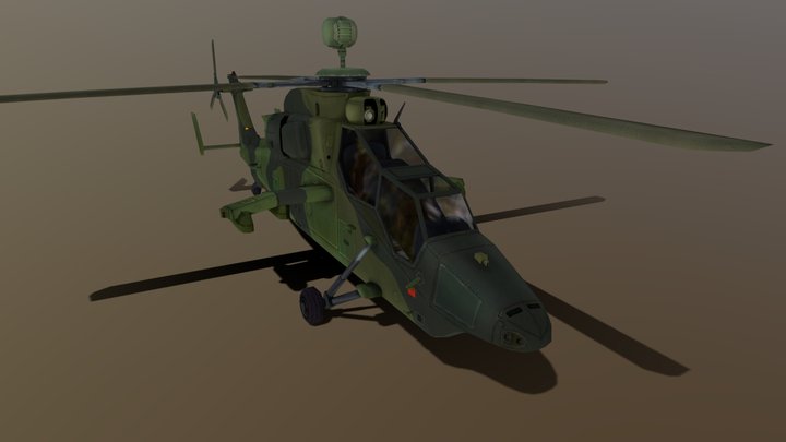 PAH-2 Tiger (West Germany) – Free 3D Model STL