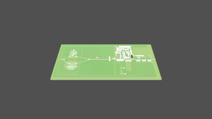 Lychen II Gesamtanlage 3D Model