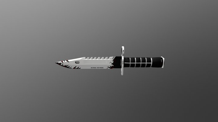 M9 Bayonet / Penetration 3D Model