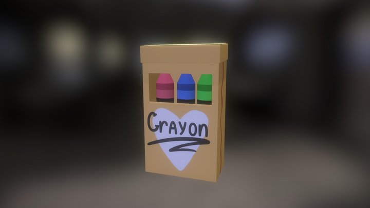 Crayon Set (Trinket) - Dandy's World – Modello 3D gratuito STL