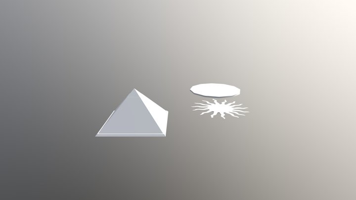 Piramides Peça_3001_Guterres 3D Model