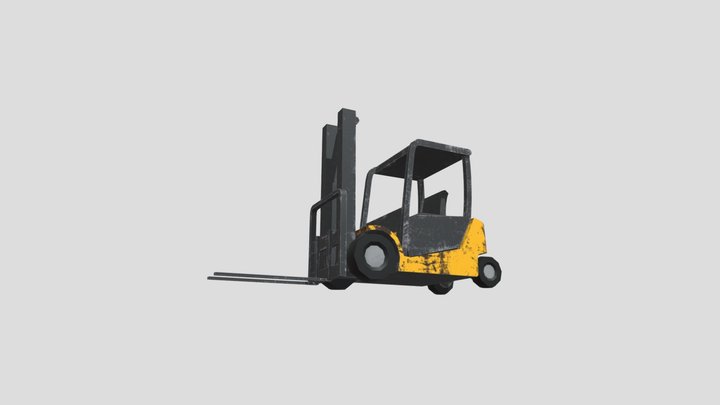 LAR: Forklift model 3D Model