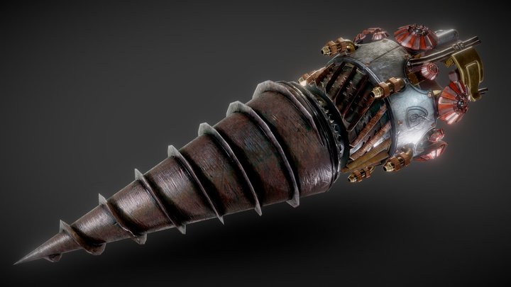 Big Daddy Drill 3D Model