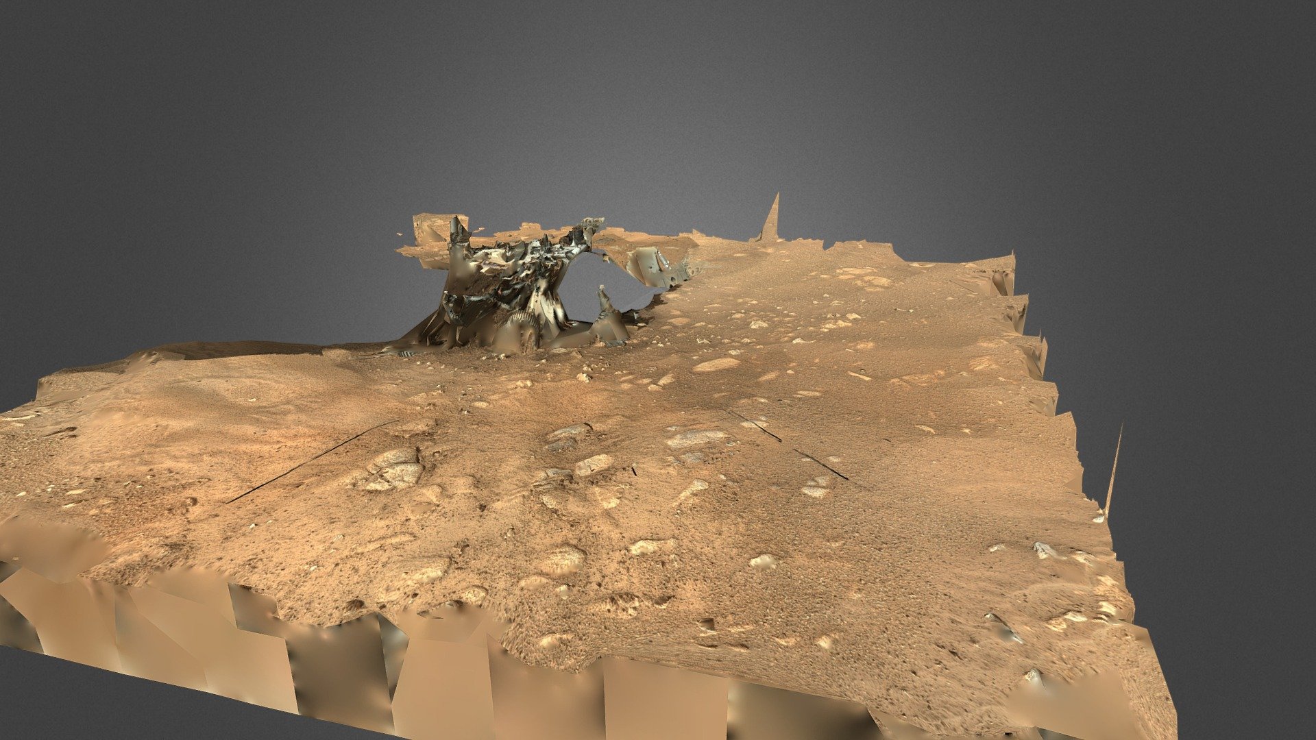 Mars Perseverance Landing Site