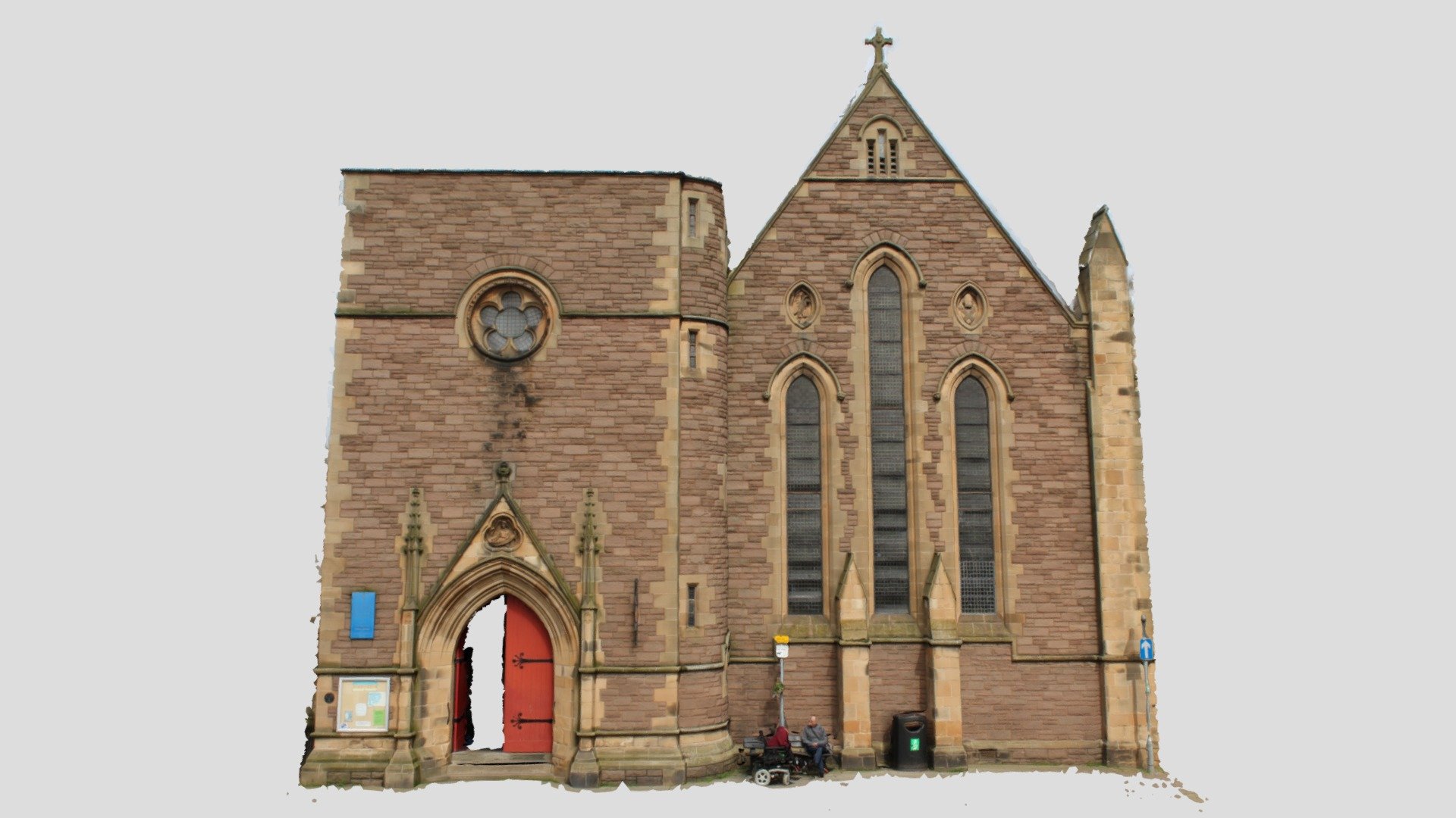 Forfar, St Johns (south elevation)