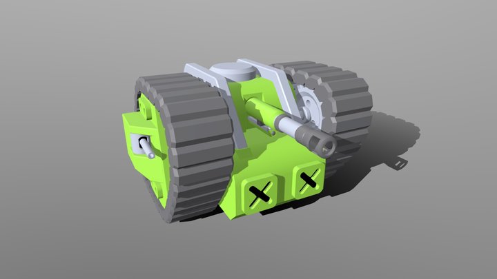 Tiny Tank 3D Model