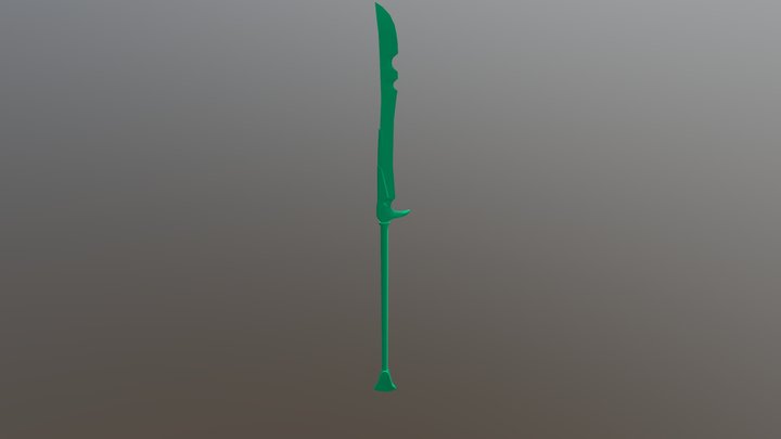 Glaive 3D Model