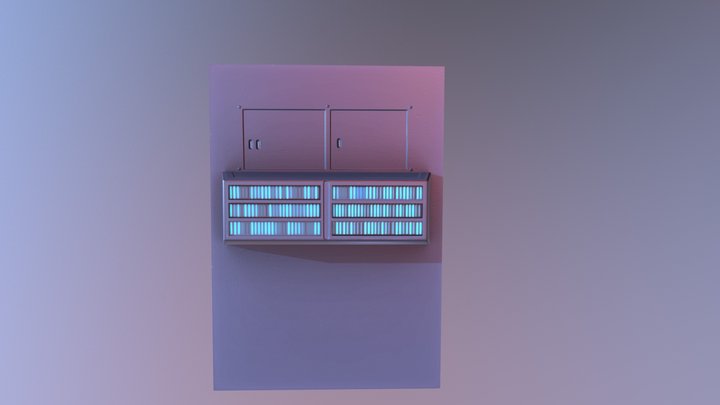 Wall Office 3D Model
