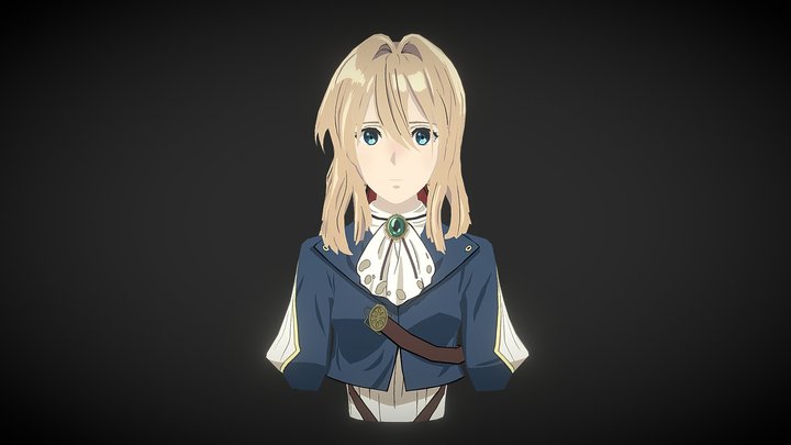 Violet Evergarden 3D Model