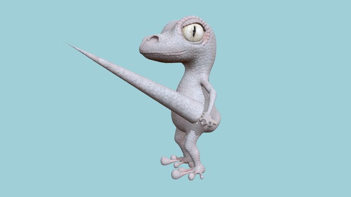 Gecko Lancer 3D Model