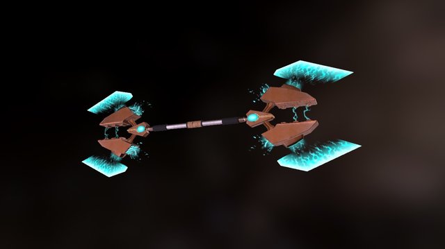Bladed Wrench 3D Model
