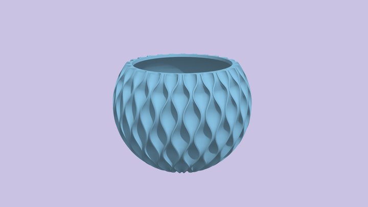 Sequence Vase 3D Model