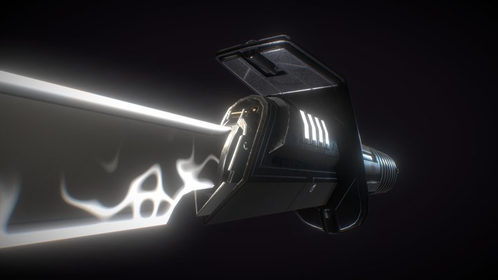 The Dark Saber (Star Wars/Mandalorian Fan Art) 3D Model