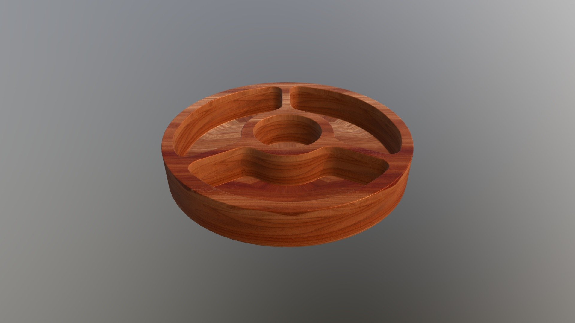 Wood Saucer 03