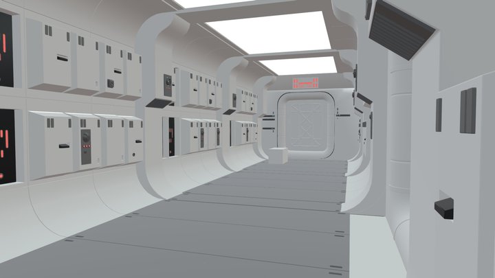 Star Wars Tantive Iv Interior 3D Model