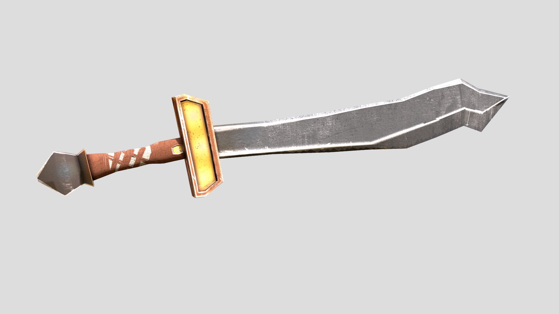 Crude Sword - 3D model by Zinkzonk [4d50dc7] - Sketchfab