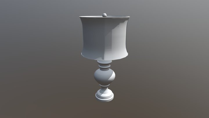 Lamp for 3D Modeling Class 3D Model