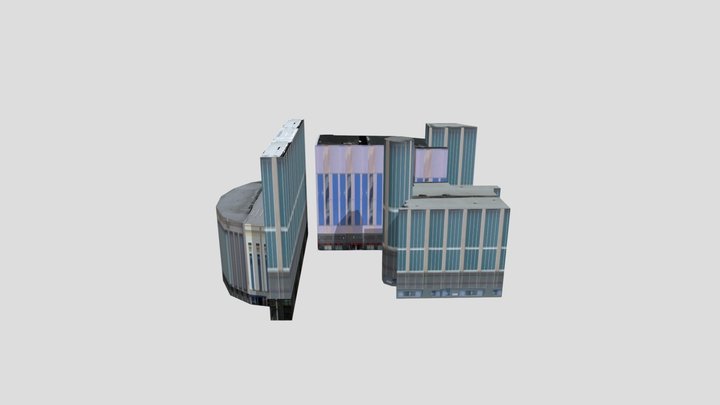 new11tushuguan 3D Model