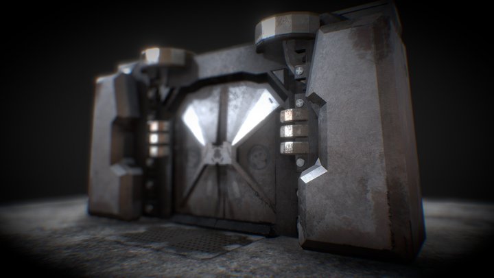 Door_sci_fi 3D Model