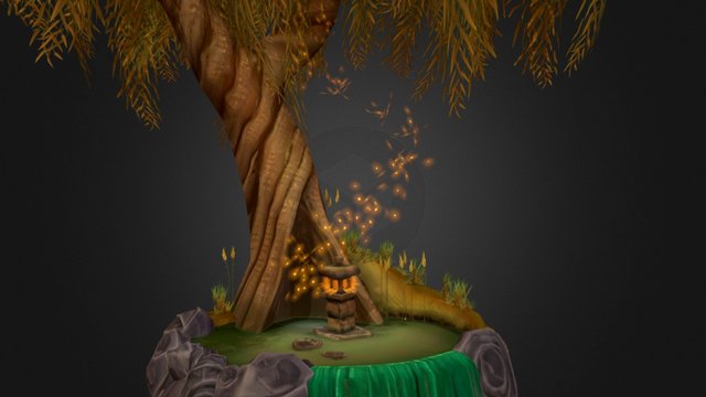 Lantern of the forest 3D Model