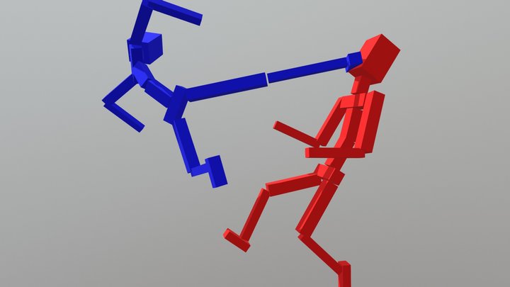 Kick 3D Model