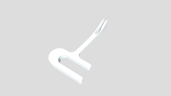 No-Contact Money Holder 3D Model
