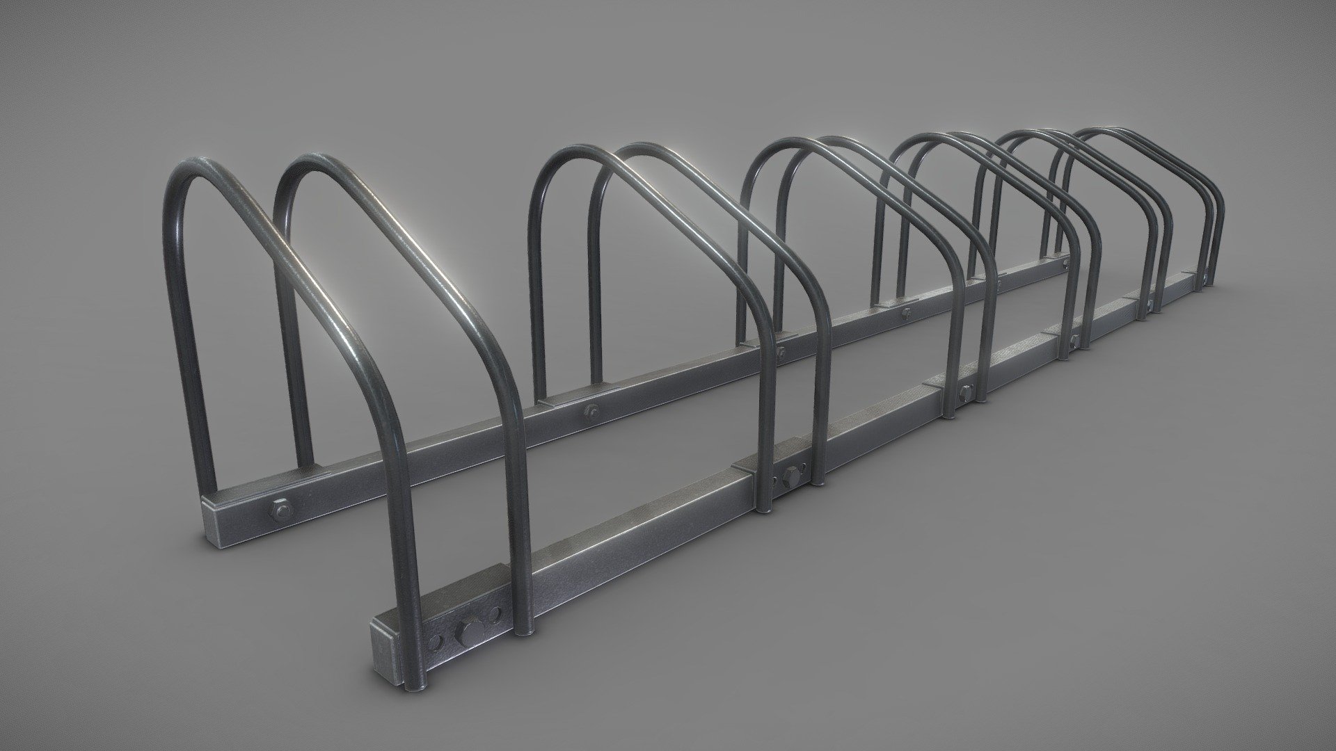 Bicycle Stand [4] (Low-Poly Version) - Buy Royalty Free 3D model by VIS ...