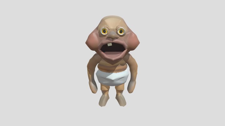 R.E.P.O repo game Rugrat 3D Model